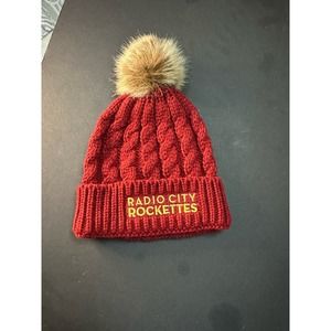 Radio City Rockettes Beanie with Puff Ball